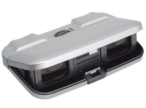 Kenko 25 caliber flat-panel fold-down silver binoculars - Picture 1 of 1