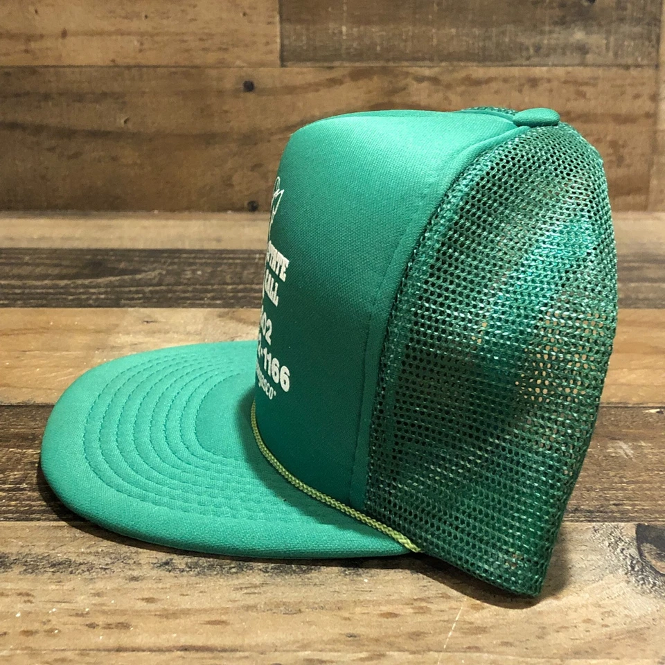 Gorra de camionero vintage Gopher State Snapback para hombre verde una llamada Minnesota LEER Foto 4 de 4