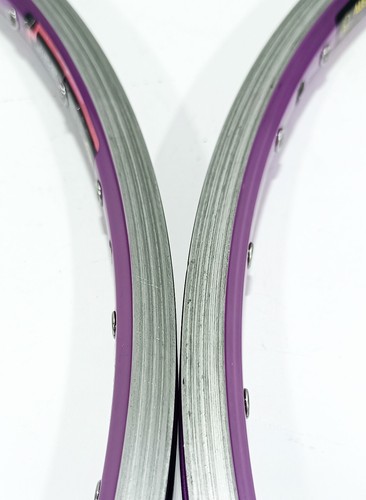 Alesa 6017 Purple MTB 36h Felgen 470g BJ 1992 559x17 2stk Top Zustand 26" RAR - Picture 3 of 12