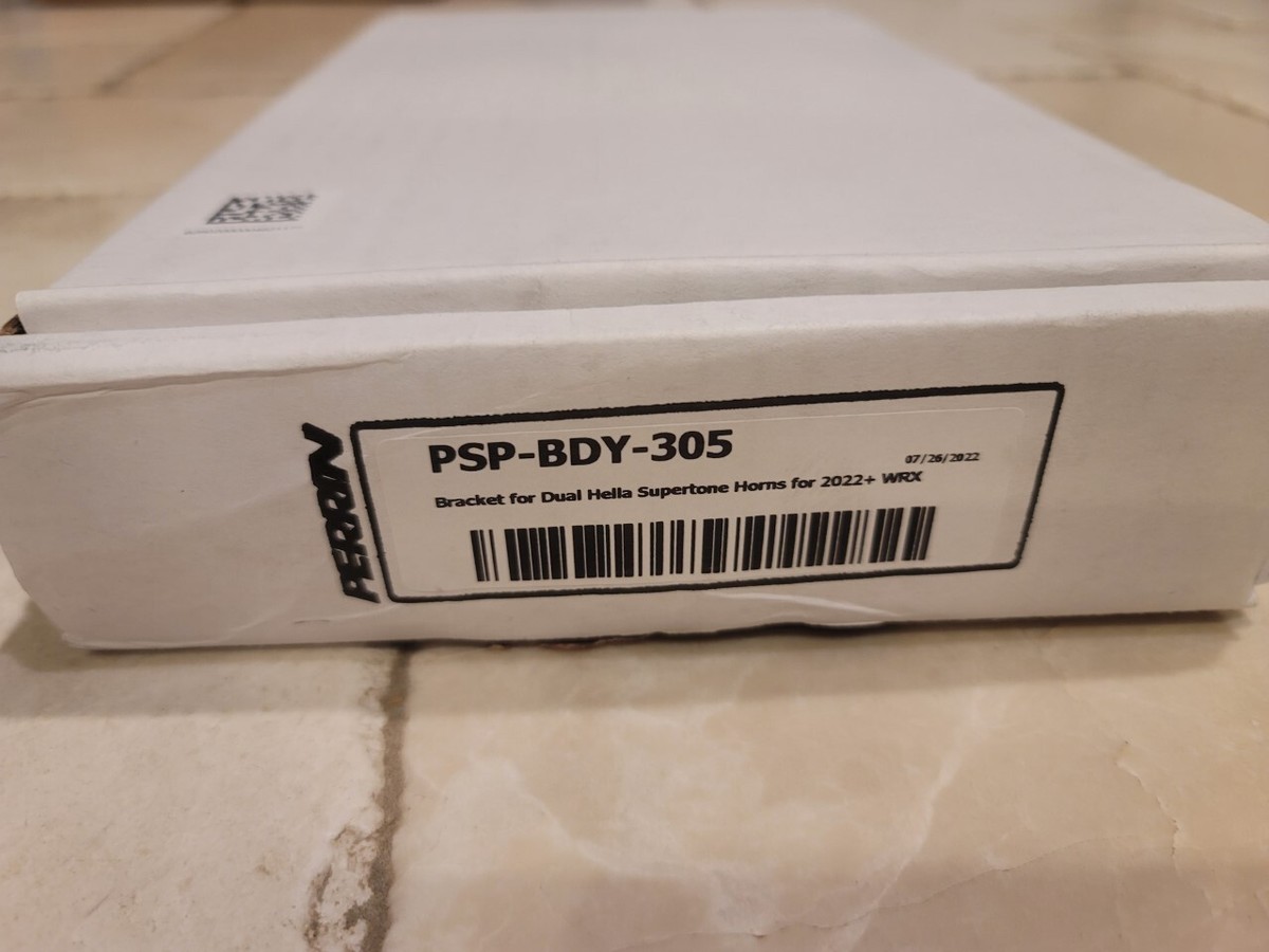 Hella Supertone Horns with Perrin Mounting Bracket. 2022 - 2025