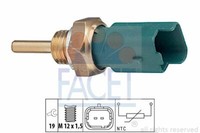 Facet KüHlmitteltemperatursensor FüR Fiat Idea,Palio,Panda,Punto,Qubo,Sedici