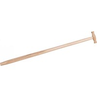Spatenstiel Ersatzstiel Spaten Schaufelstiel Mit T-Griff 95 Cm Buche Gerade