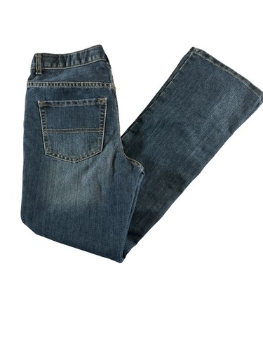 Childrens Place Boys Youth Size 12 Boot Cut Denim Blue Jeans (Adjustable Waist) - Picture 2 of 11