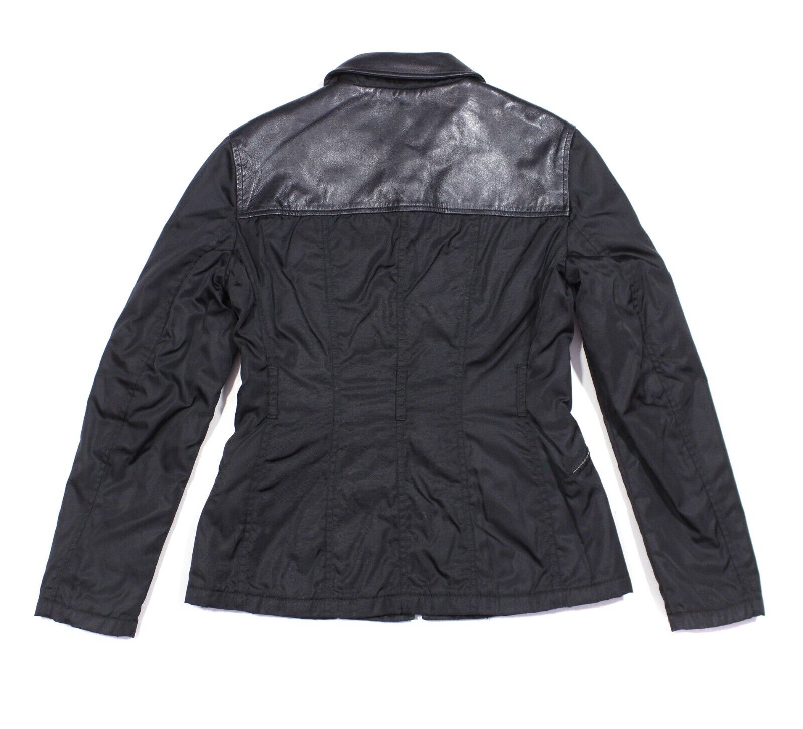 Prada 90S Mainline Nylon Leather Jacket Vintage