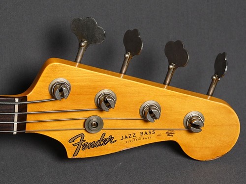 Bajo de jazz Fender Custom Shop 1960 reliquia chocolate 3 tonos - Imagen 14 de 18