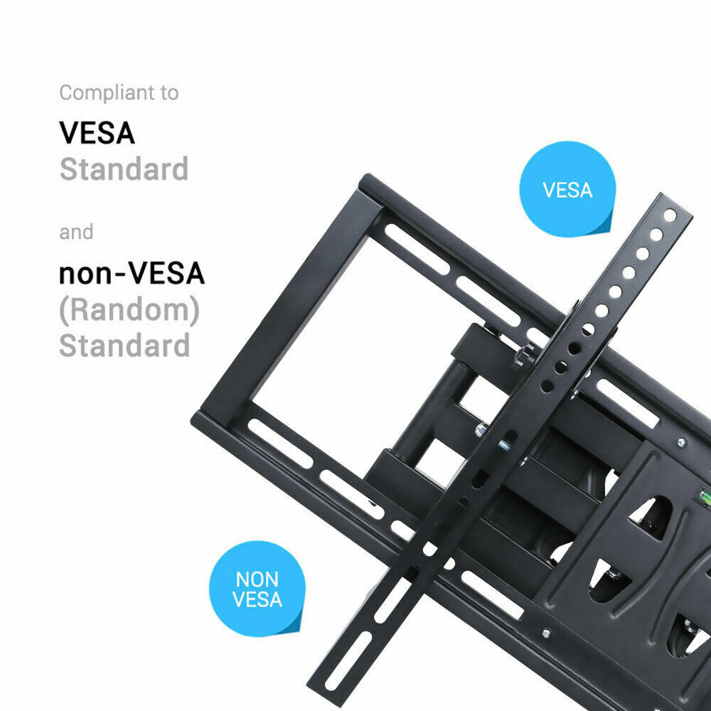 Corner TV Wall Mount Full Motion Swivel for Vizio Toshiba Sanyo Sharp LG Philips
