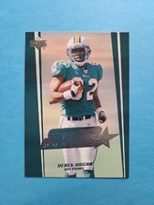 DEREK HAGAN 2006 UPPER DECK RC ROOKIE FOOTBALL CARD # 243 G5542. rookie card picture