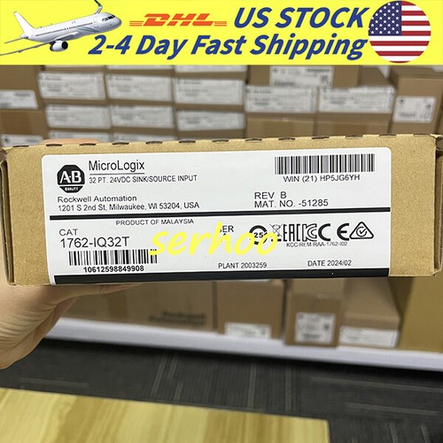 NEW Allen-Bradley 32 Point Digital Input Module 1762-IQ32T