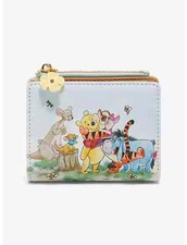 Disney Winnie The Pooh & Friends Mini Snap Wallet -Sketch-Tigger-Eeyore NEW