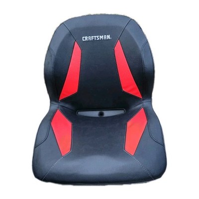 BLEMISH Craftsman Zero Turn Lawn Mower Seat 4 Hole With Rails Mount High-Back 