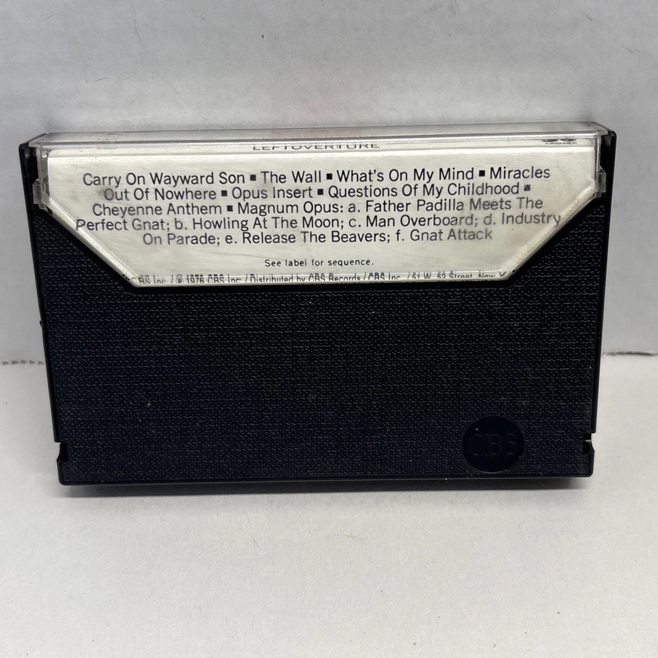 KANSAS- LEFTOVERTURE CASSETTE TAPE LIKE NEW OOP Foto 2 de 4