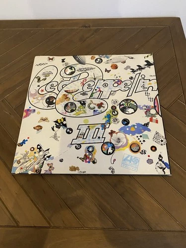 Led Zeppelin 3 - Vinyl LP First UK Press A5/B5 Rotating Sleeve - EX/VG+