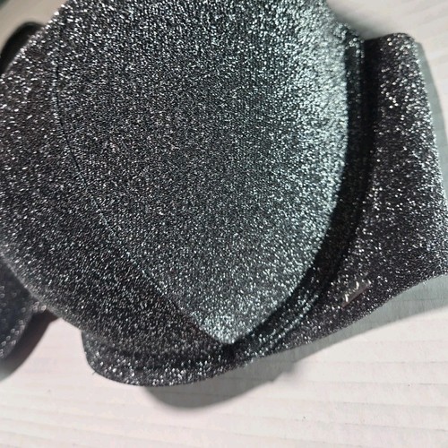 Victorias Secret Silver Sparkle Glitter Underwired Padded Wide Strap Bikini - Picture 6 of 10