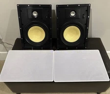 Monoprice Caliber 2-Way In-wall Speakers- (Qty.2) 8 Inch 160w - P/N: 35462