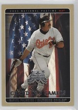 2005 Fleer National Pastime Grand Old Gamers Rafael Palmeiro #32GOG 0q3