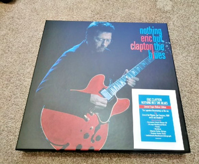Nothing But the Blues by Eric Clapton Vinyl CD Blu-ray Deluxe Box Set + EXTRAS