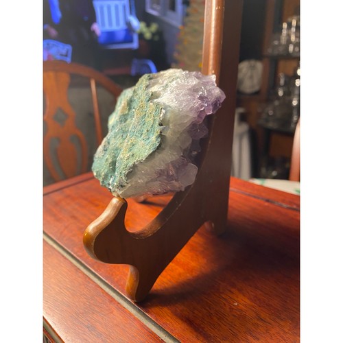 Natural Amethyst Geode Quartz Cluster Crystal Specimen 2 lbs 3.4 oz. - Picture 15 of 19