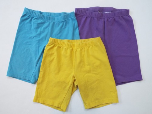 Lot 3 Hanna Andersson Girls Cotton Bike Leggings Shorts Size 140/150