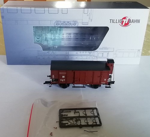 2achsiger Gedeckter Güterwagen der DR für TT (TT-3059) | Zustand: Neu