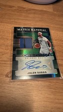 2024-25 Panini Obsidian - Matrix Material Autographs Jalen Suggs #MM-SUG /49
