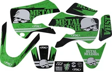 Factory Effex Metal Mulisha Custom Graphics Kit fits Suzuki DR-Z110 2003-2005