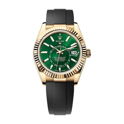Unwron Rolex Sky-Dweller 336238-0004 Green Dial Oysterflex Bracelet 2026