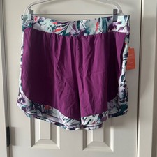Tek Gear DryTek Womens Plus Size Purple Mid R...
