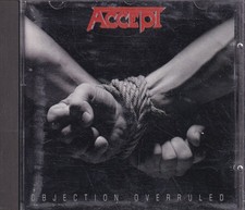 ACCEPT "Objection Overruled" CD-Album