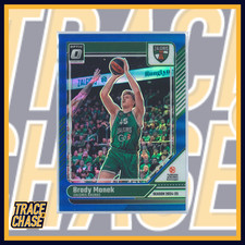 2024-25 Panini Donruss EuroLeague Basketball Brady Manek Optic Blue 23/49 #18