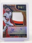 JA'MARR CHASE 2021 SELECT RPA ROOKIE JUMBO PATCH COPPER PRIZM AUTO /49 Q3280