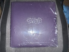 Creative Memories 12x12 Gifts Presents Foiled Purple Flex Album Cover-No Pages