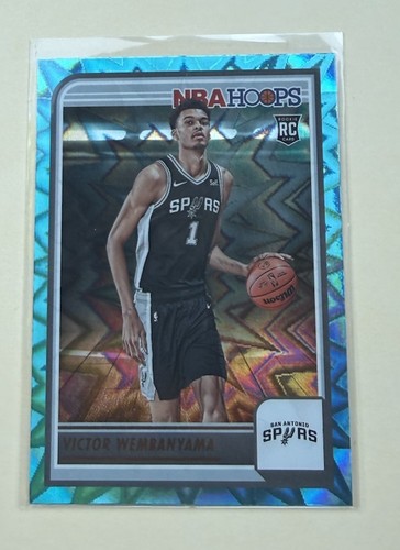 Victor Wembanyama [Teal Explosion] #277 2023 Panini Hoops card
