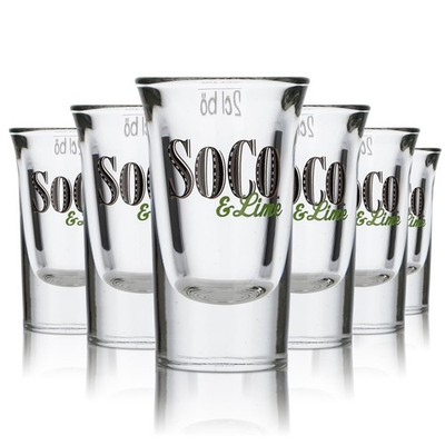 6x Southern Comfortt Glas Shotglas Gläser Stamper KurzerSOCO & Lime