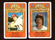 1981 Perma-Graphics All-Stars PHILADELPHIA PHILLIES Team Set