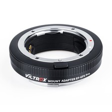 VILTROX EF-GFX Pro Auto Focus Lens Mount Adapter with Pro, Black