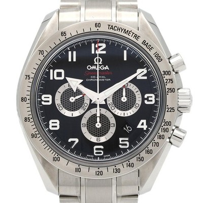 Authentic Omega Speedmaster Broad Arrow 321.10.44.50.01.001 Stainless Steel ...