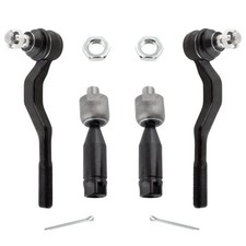 BOXI 4pcs Front Inner and Outer Tie Rods for Toyota Tacoma 1998 1999 2000 200...