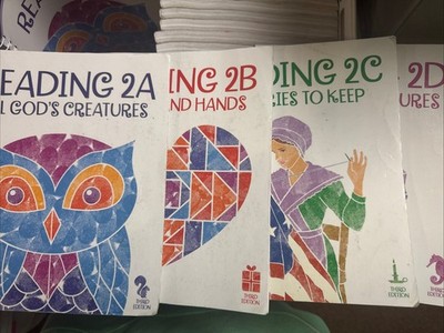 BJU Press - Reading 2A, 2B, 2C, 2D All God's Creatures (3rd ed.)  536839
