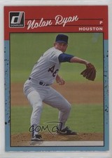 2023 Panini Donruss Retro 1990 Variation Holo Carolina Blue Nolan Ryan HOF 04br