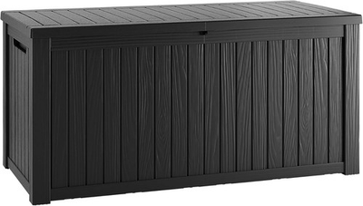 #ad TARKARI 200 Gallon Lockable Resin Deck Box Waterproof amp; UV Resistant Outdoor St $112.49