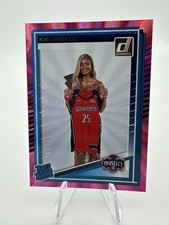 Kiki Iriafen WNBA Donruss Pink Lazer /25 RC WSH MYSTICS
