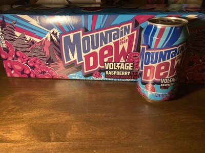 Mountain Dew Voltage Raspberry Gingseng Limited Ed. 2025 12oz Can Mtn Dew  