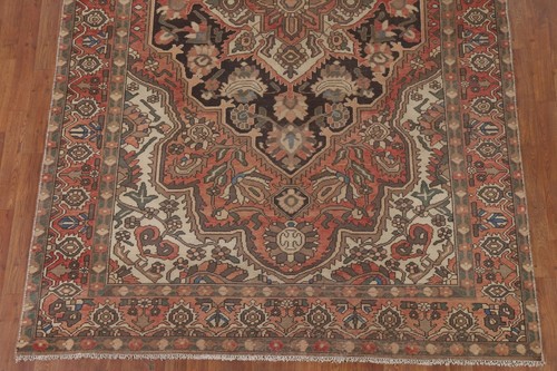 Vintage Handmade Room Size Area Rug 7x10 Traditional Medallion Home Decor Carpet - Picture 6 of 22