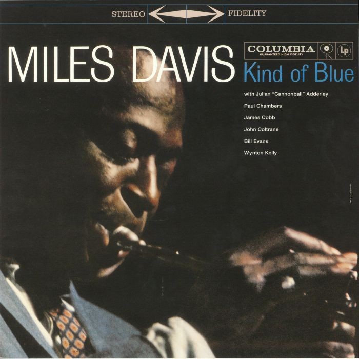 DAVIS, Miles - Kind Of Blue (reissue) - Vinyl (blue vinyl LP)