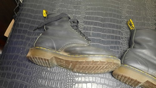 Dr. Martens 11821 Damengröße 8L – US schwarz mattes Leder Kampfstiefel - Bild 9 von 11