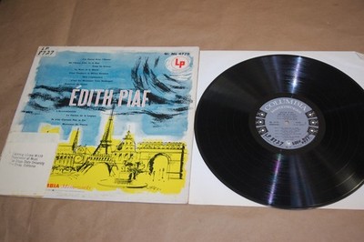 Edith Piaf Edith Piaf with Orchestra  Vinyl Record ML4779