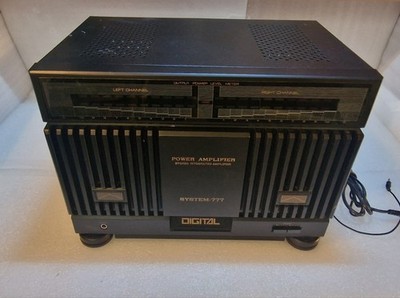 Sharp System - 777 Power Amplifer Stereo INTEGRATED AMPLIFIER