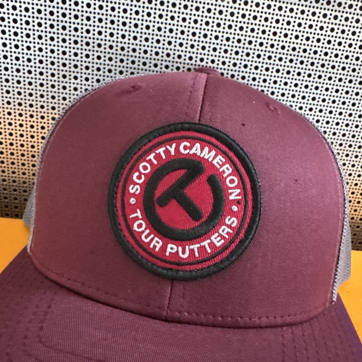 Scotty Cameron CT circle T Patch Hat Cap / Maroon Red / Gallery