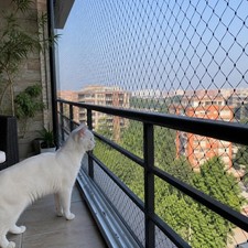5m x 10m Cat Safety Net Transparent Balcony Terrace Protector Weatherproof