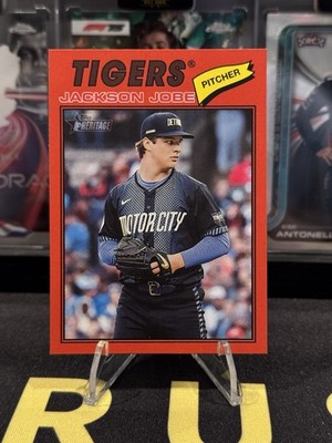 2026 Topps Heritage Jackson Jobe Red Parallel #164 | eBay